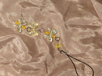 Buttercup Dreams Bow Charm Strap